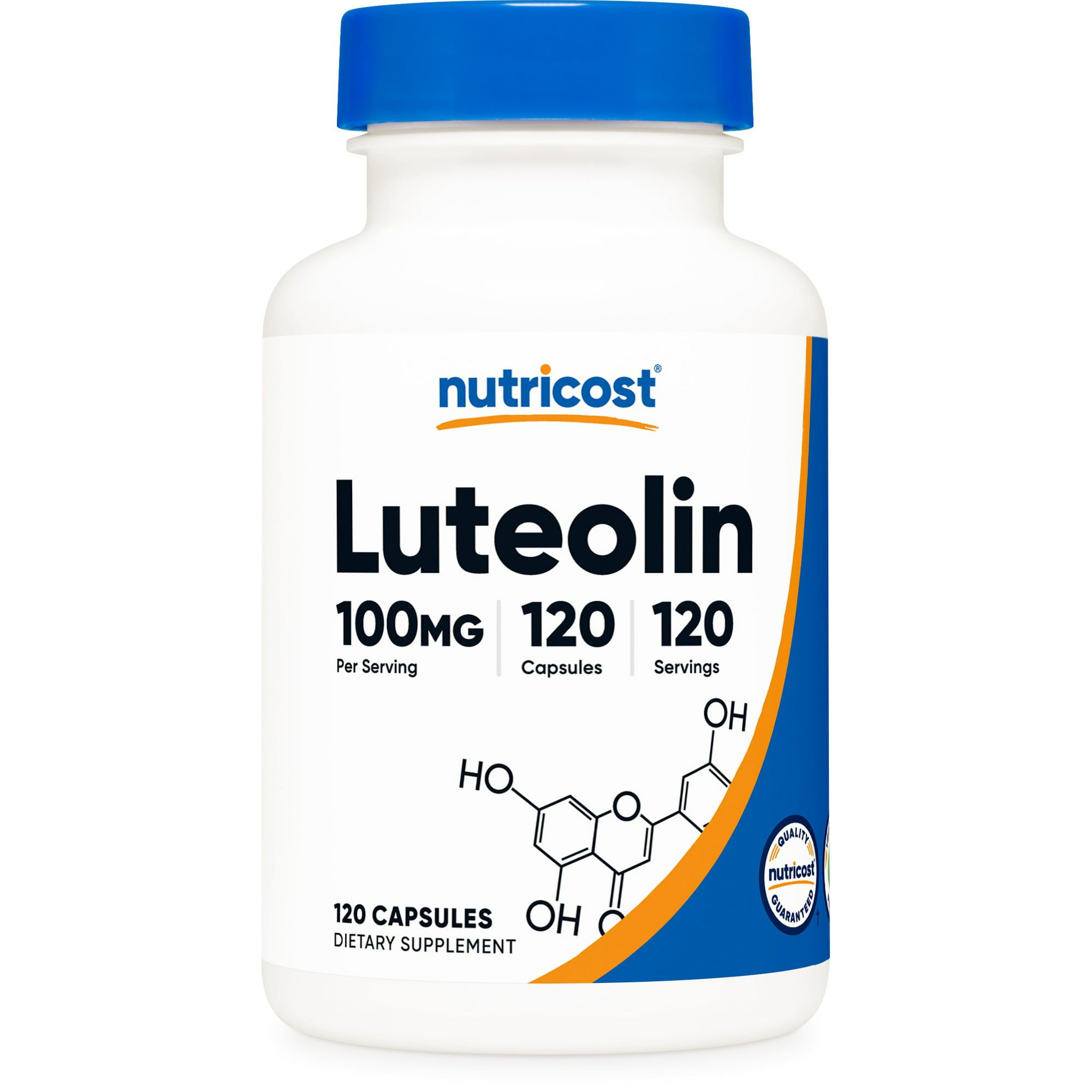 Nutricost Luteolin 100mg 120 Capsules Non GMO, Gluten Free Supplement
