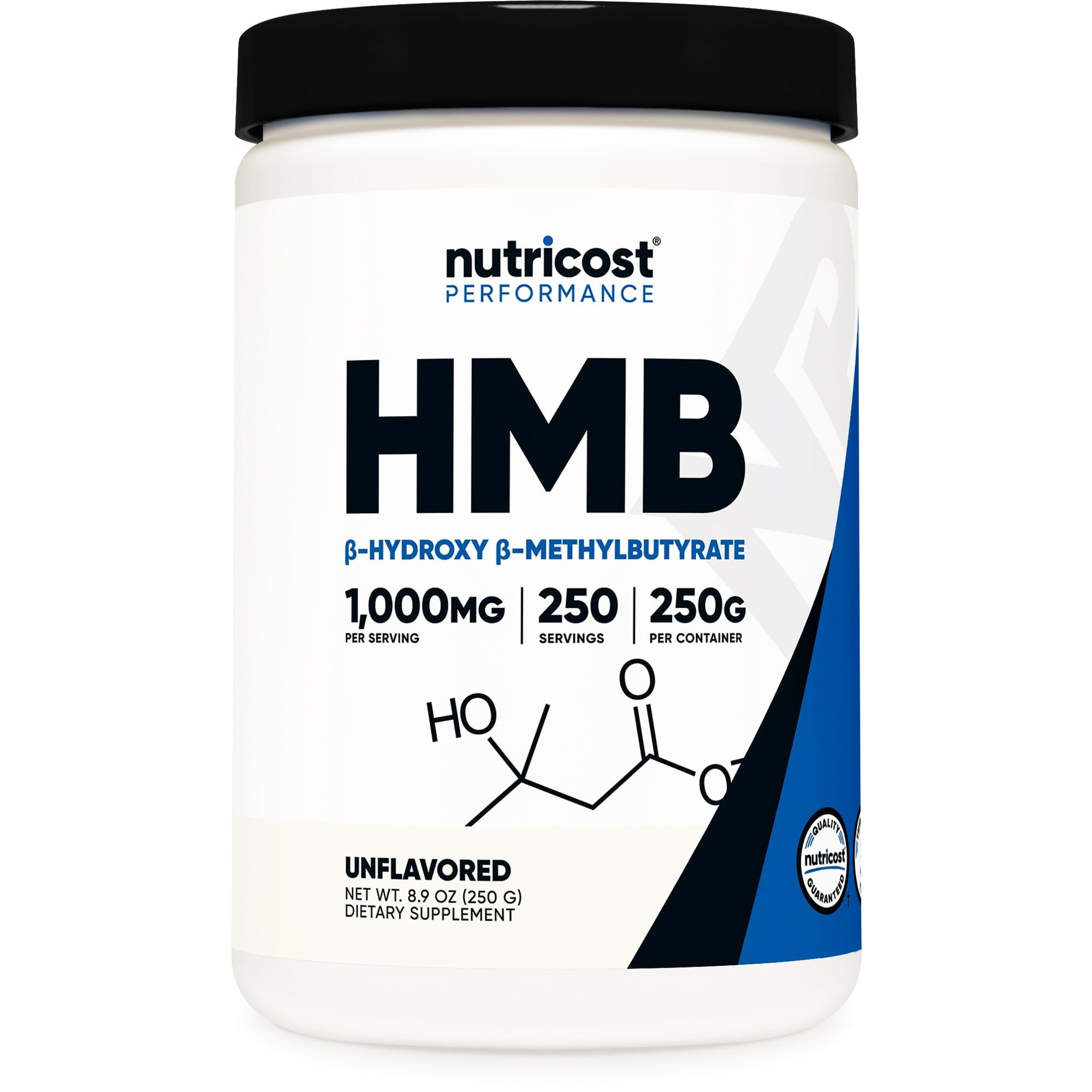 Nutricost HMB (Beta Hydroxy Beta Methylbutyric) 250 Grams Powder Supplement